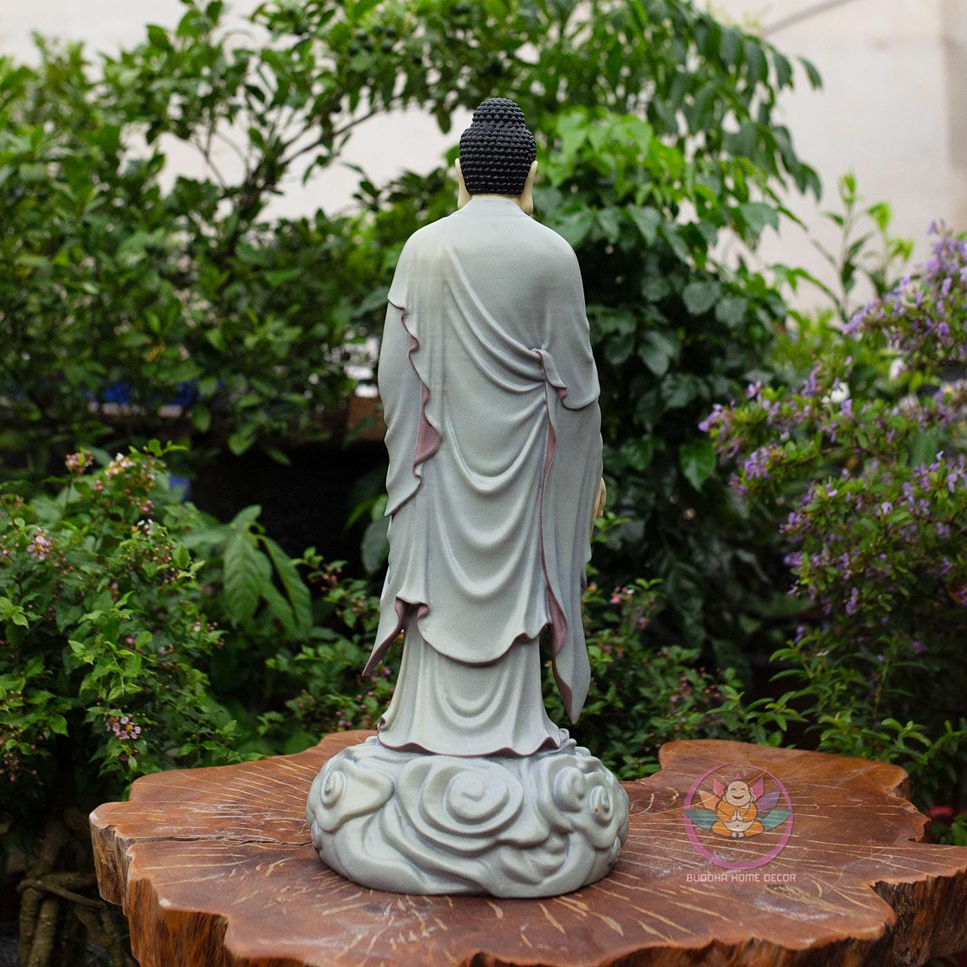 Amitabha Buddha Standing Statue – 19.7 inch (50cm) – Handcrafted Spiritual Decor | Peace, Light & Compassion