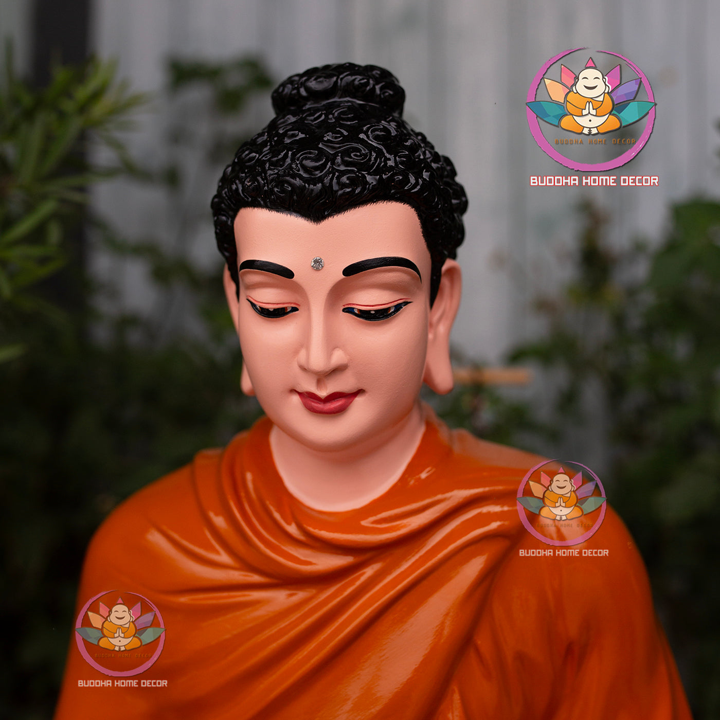 19.7 inches Shakyamuni Buddha Statue - Seated Buddha for Meditation Altar, Zen Home Decor, Handmade by Buddha Home Decor