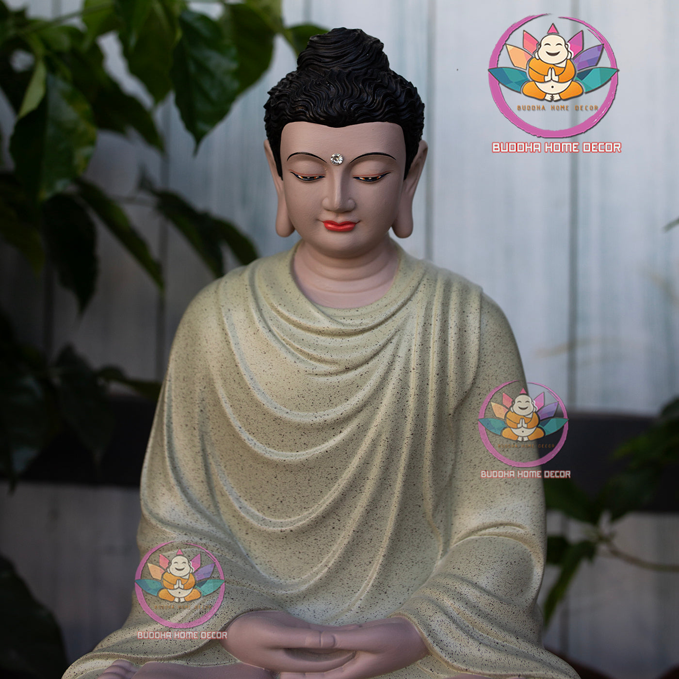 Handcrafted 14.5 inches Buddha Statue - Zen Home Altar Decor, Meditation Sculpture, Mindfulness Gift, Spiritual Room Decoration