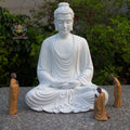Shakyamuni Buddha Meditation Statue, Zen Buddha Sculpture, Dhyana Mudra Buddha Decor, Buddhist Altar Statue, Spiritual Home Meditation Decor