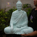 Large Shakyamuni Buddha Statue – 60cm Meditation Buddha | Handmade in Vietnam | Garden & Home Spiritual Decor