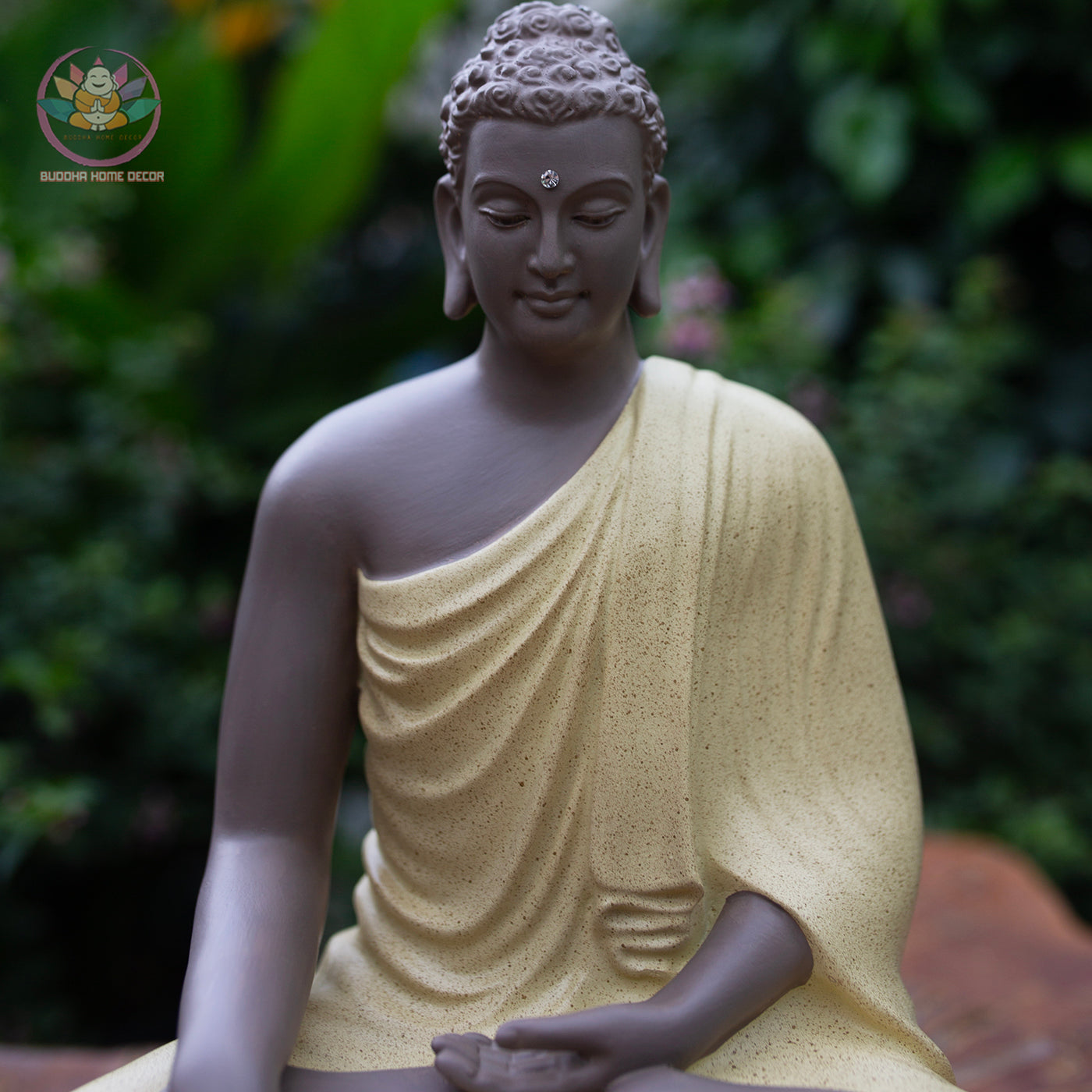 Shakyamuni Buddha Statue 11.8" – Resin Meditation Sculpture, Zen Home Decor, Buddhist Figurine for Altar, Yoga Studio, Spiritual Gift