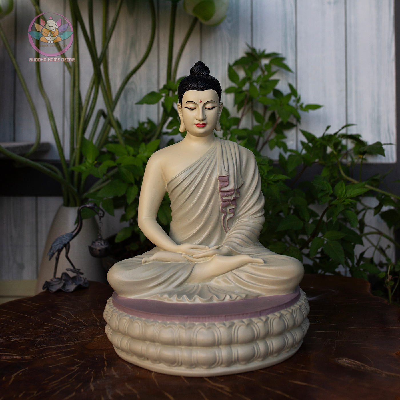 Buddha Statue for Home Altar – 13" Large Meditating Buddha Figurine – Spiritual Zen Decor – Mindfulness Gift – Resin Buddha Sculpture