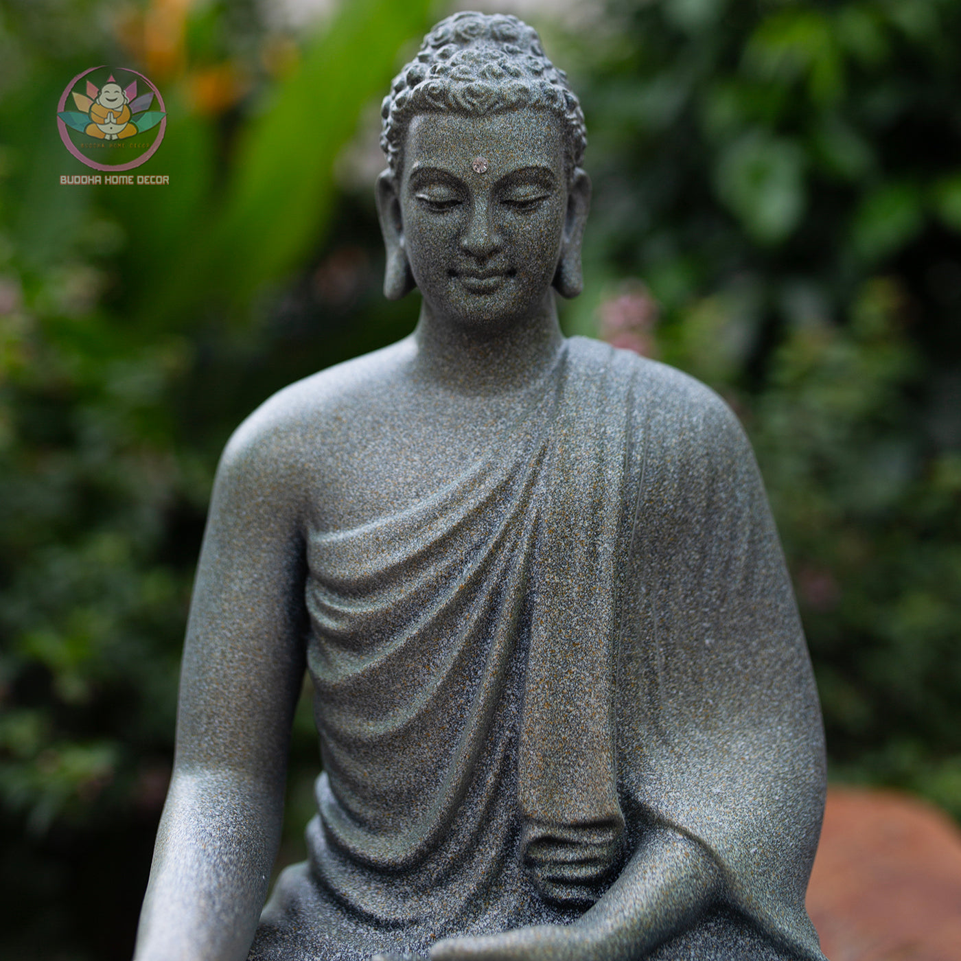 Shakyamuni Buddha Statue 11.8" – Resin Meditation Sculpture, Zen Home Decor, Buddhist Figurine for Altar, Yoga Studio, Spiritual Gift