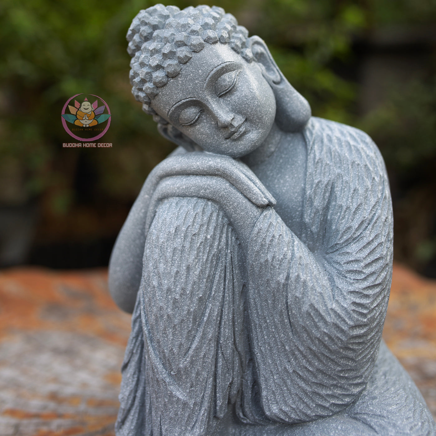 Sleeping Buddha Statue for Home Decor – Handmade Zen Buddha Sculpture