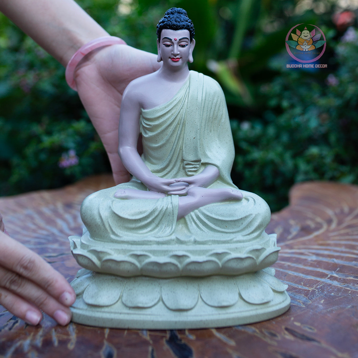 Buddha Statue Set – Ksitigarbha, Shakyamuni, Guanyin – Resin Sculpture Zen Decor, Buddhist Altar, Meditation, Spiritual Gift