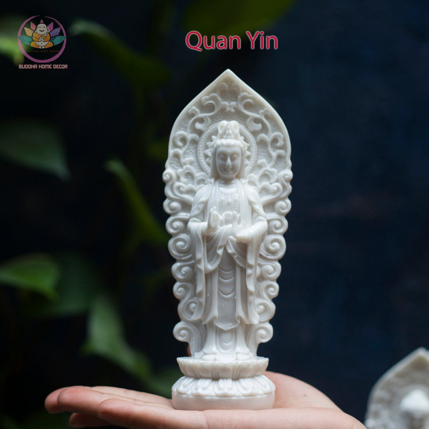 Amitabha Buddha Statue Set | Western Trinity Buddha 18cm | Guanyin & Mahasthamaprapta Figurines | Buddhist Altar Decor | Small Buddha Statue