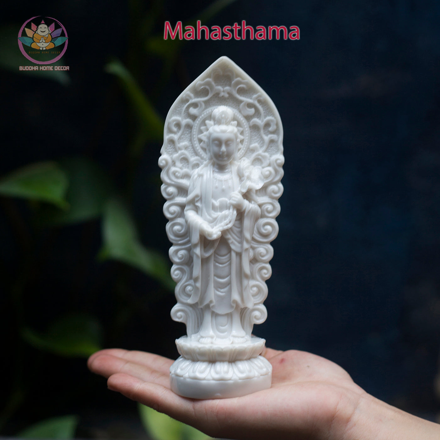 Amitabha Buddha Statue Set | Western Trinity Buddha 18cm | Guanyin & Mahasthamaprapta Figurines | Buddhist Altar Decor | Small Buddha Statue