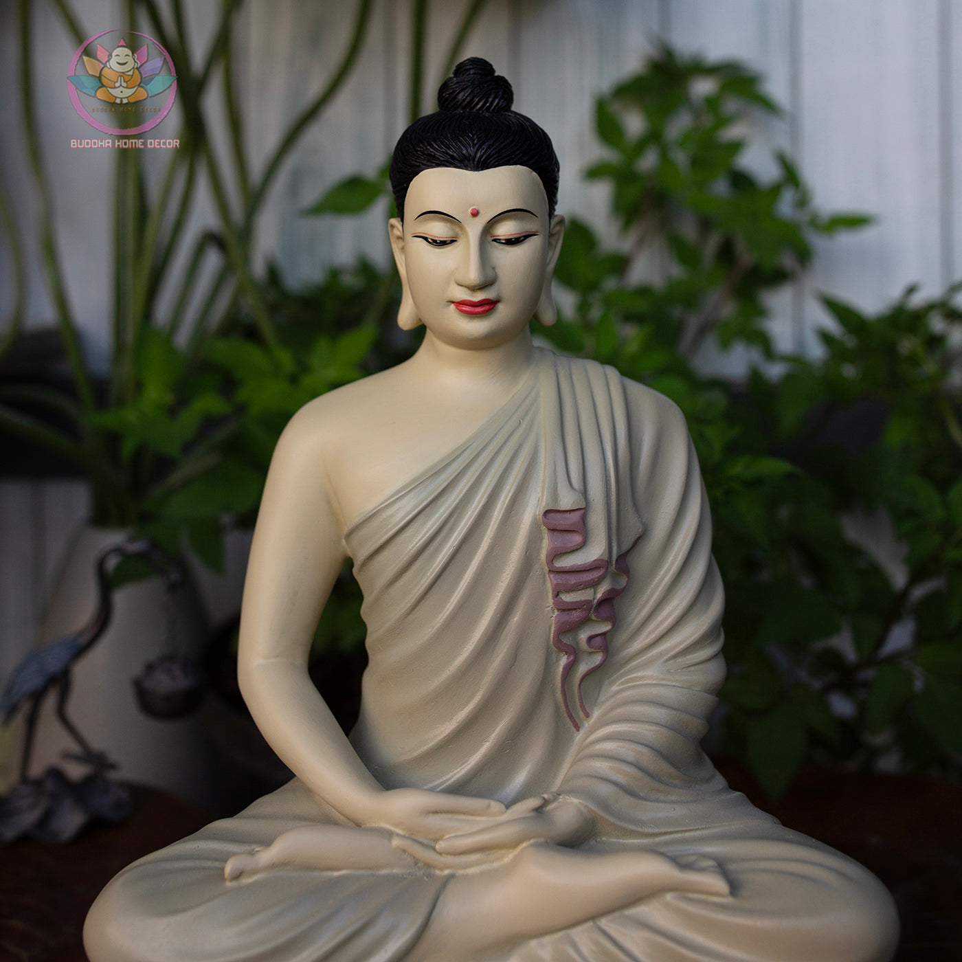 Buddha Statue for Home Altar – 13" Large Meditating Buddha Figurine – Spiritual Zen Decor – Mindfulness Gift – Resin Buddha Sculpture
