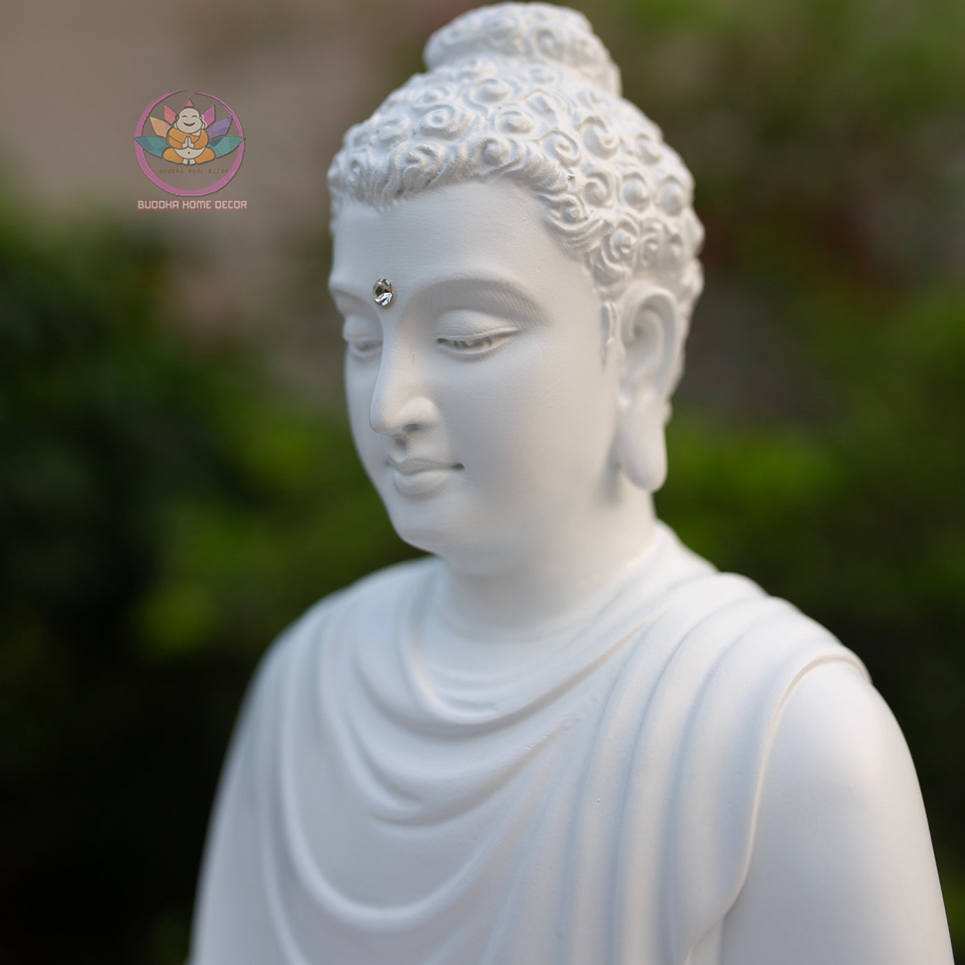 Shakyamuni Buddha Lotus Statue, Meditation Buddha Sculpture, Zen Buddhist Home Decor, Dhyana Mudra Buddha, Spiritual Altar Statue