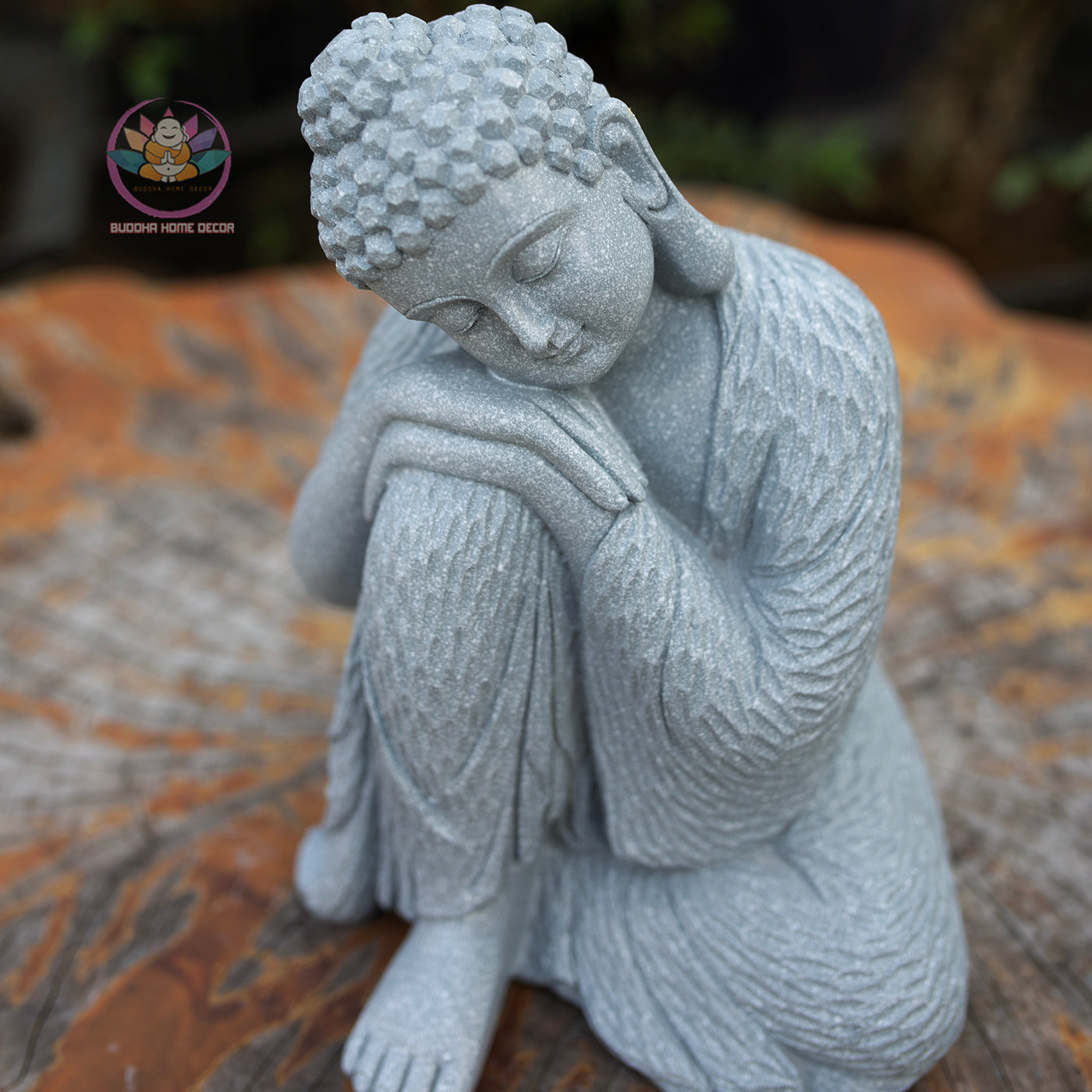 Sleeping Buddha Statue for Home Decor – Handmade Zen Buddha Sculpture