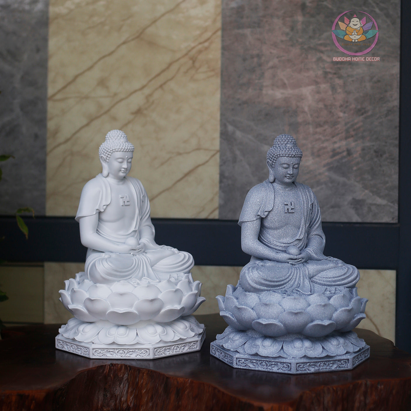 Medicine Buddha Statue – Antique Bronze Resin Sculpture – Healing Buddha, Zen Meditation Decor, Buddhist Altar Ornament, Spiritual Gift