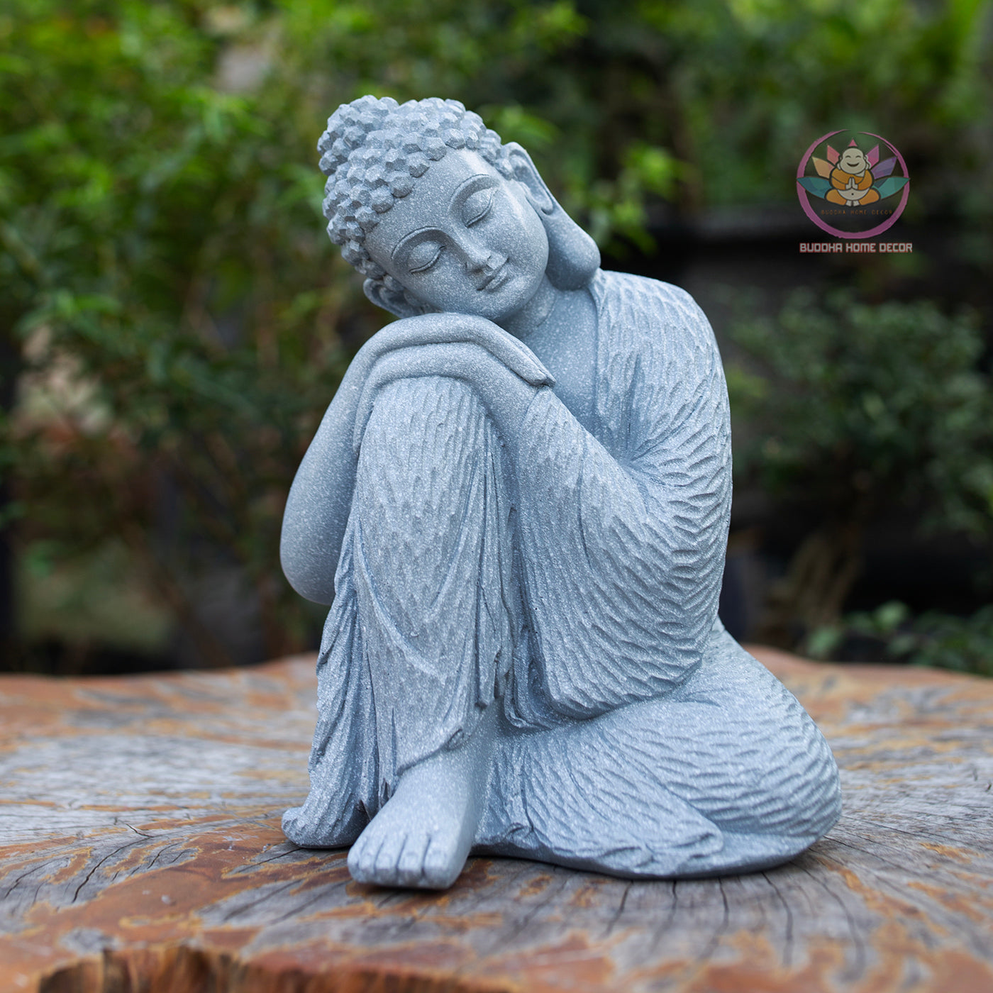 Sleeping Buddha Statue for Home Decor – Handmade Zen Buddha Sculpture