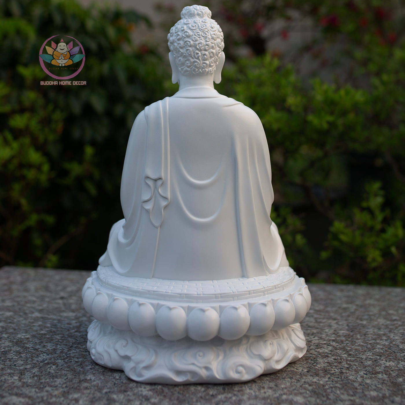 Shakyamuni Buddha Lotus Statue, Meditation Buddha Sculpture, Zen Buddhist Home Decor, Dhyana Mudra Buddha, Spiritual Altar Statue