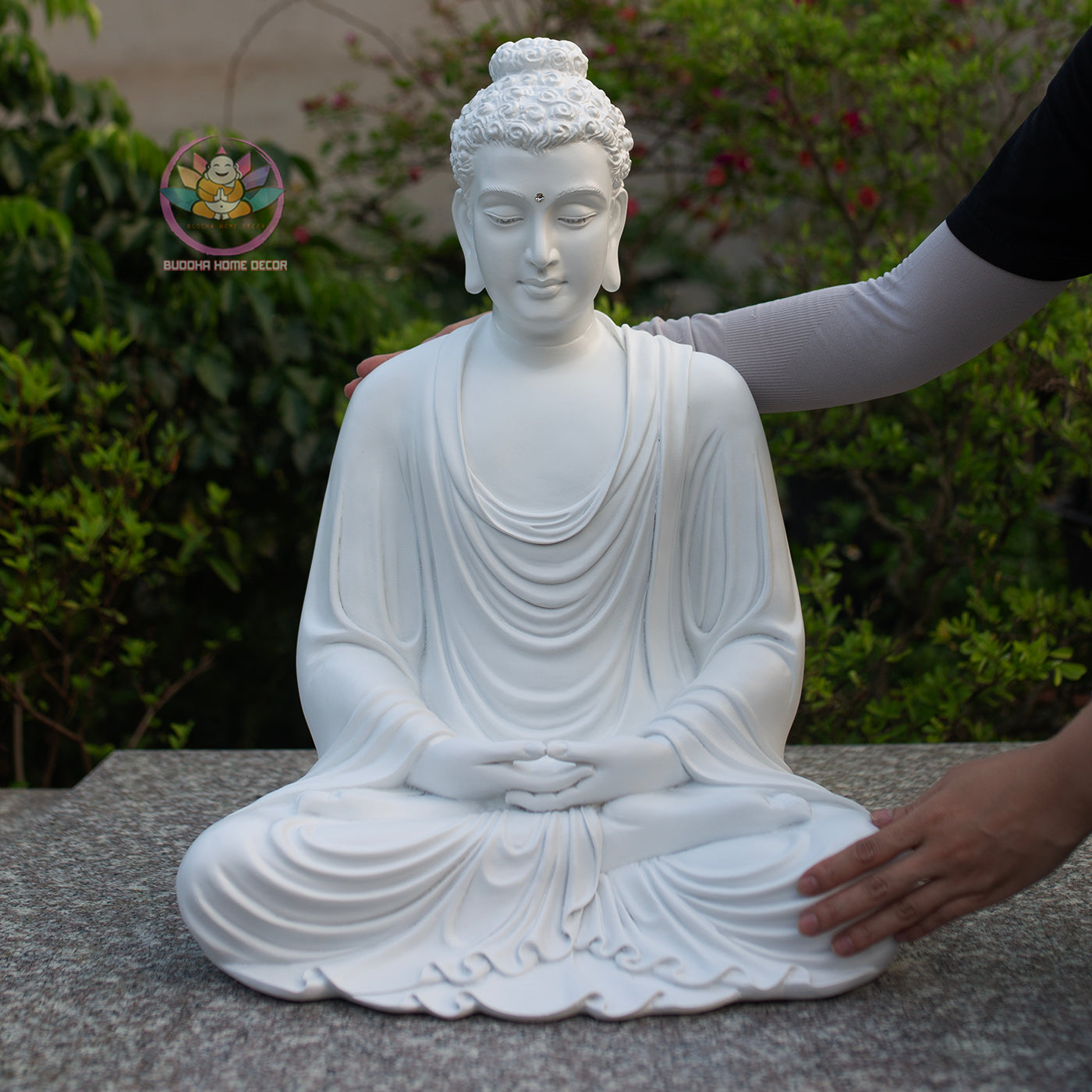 Shakyamuni Buddha Meditation Statue, Zen Buddha Sculpture, Dhyana Mudra Buddha Decor, Buddhist Altar Statue, Spiritual Home Meditation Decor