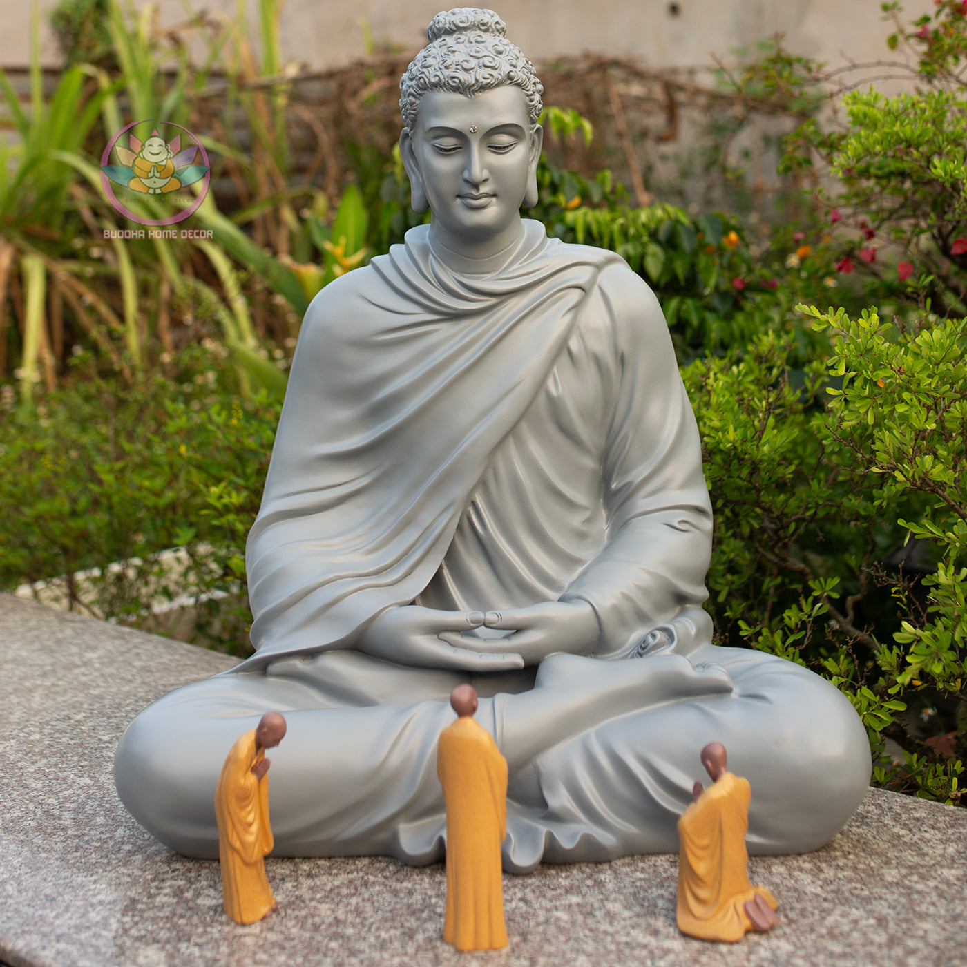 Large Shakyamuni Buddha Meditation Statue, Dhyana Mudra Buddha Sculpture, Zen Buddhist Home Decor, Spiritual Altar Statue, Meditation Room Decor