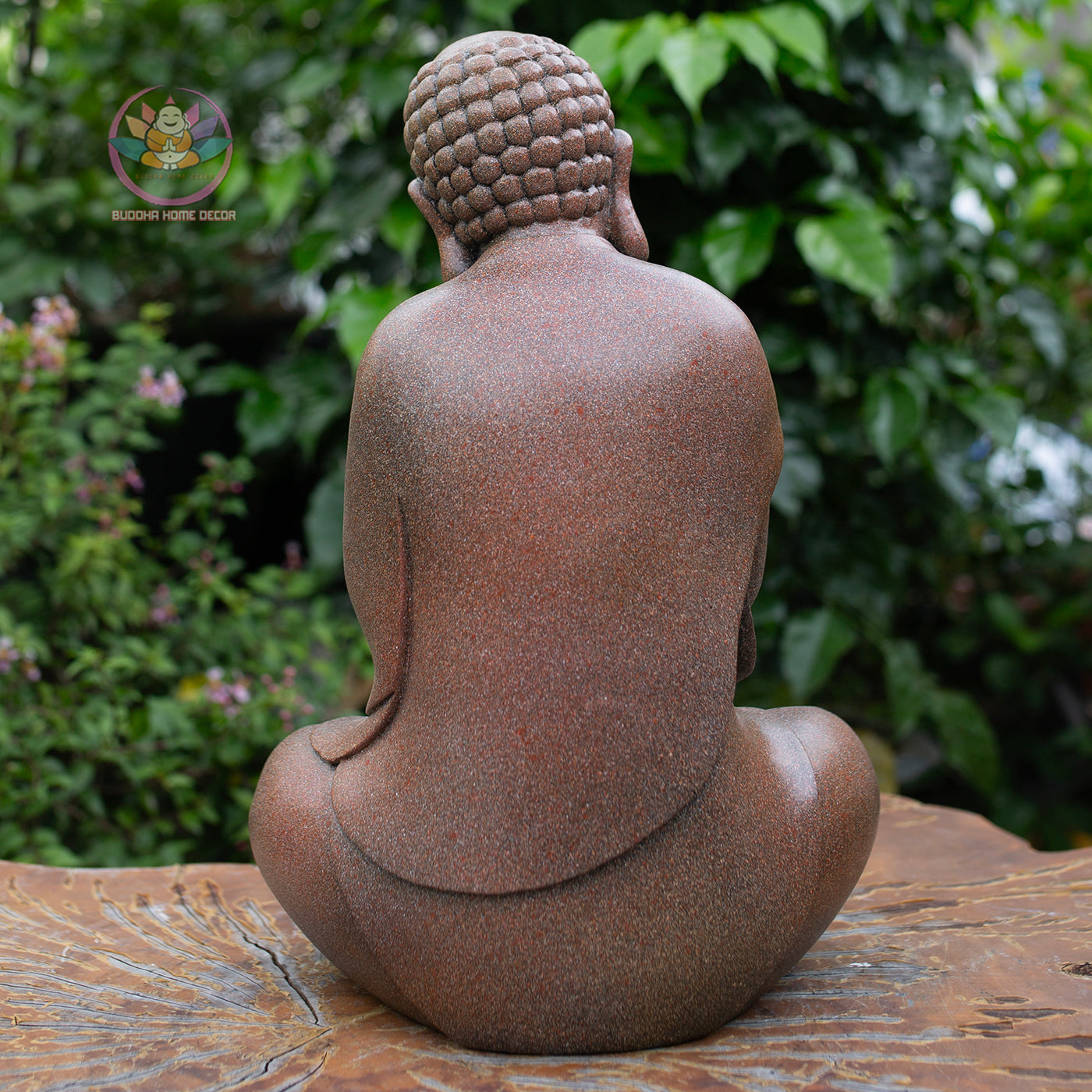 Sleeping Buddha Statue 13.8" – Peaceful Meditating Buddha for Home & Garden Decor