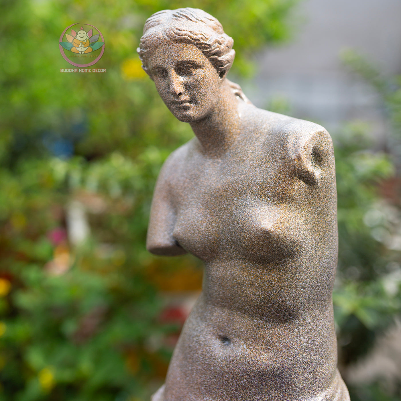 Venus de Milo Statue: Stone Finish Greek Goddess Sculpture (47 cm)