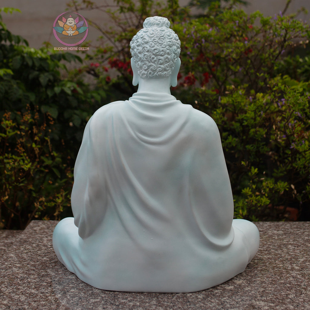 Large Shakyamuni Buddha Statue – 60cm Meditation Buddha | Handmade in Vietnam | Garden & Home Spiritual Decor