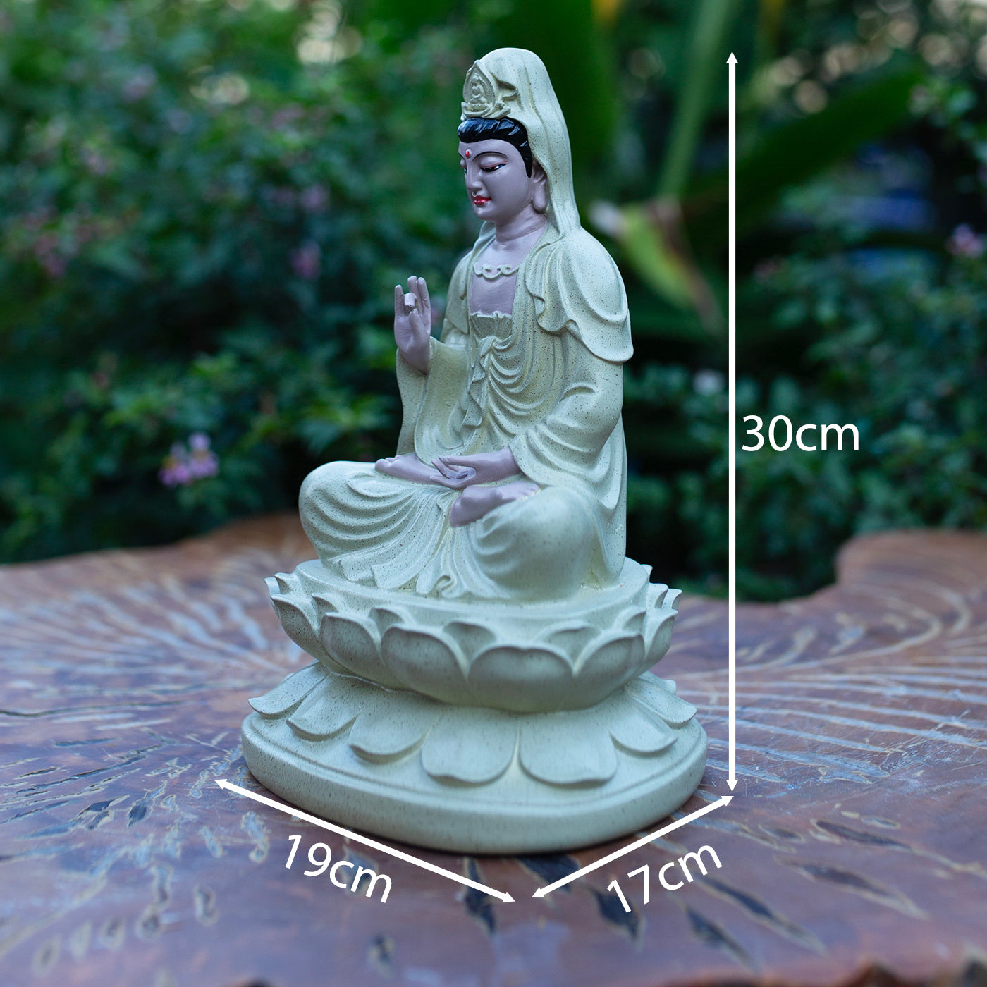 Buddha Statue Set – Ksitigarbha, Shakyamuni, Guanyin – Resin Sculpture Zen Decor, Buddhist Altar, Meditation, Spiritual Gift